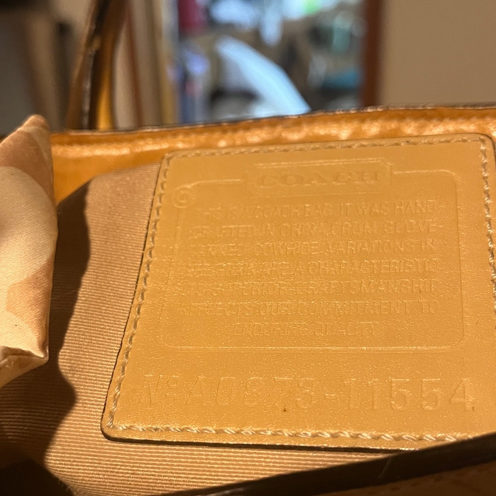 Coach Limited Edition Hampton Madeline Leather Satchel/Shoulder Bag - 11554